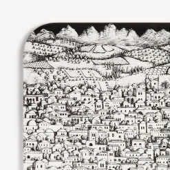Sale Vassoio Gerusalemme Vassoi E Pliants Decorativi