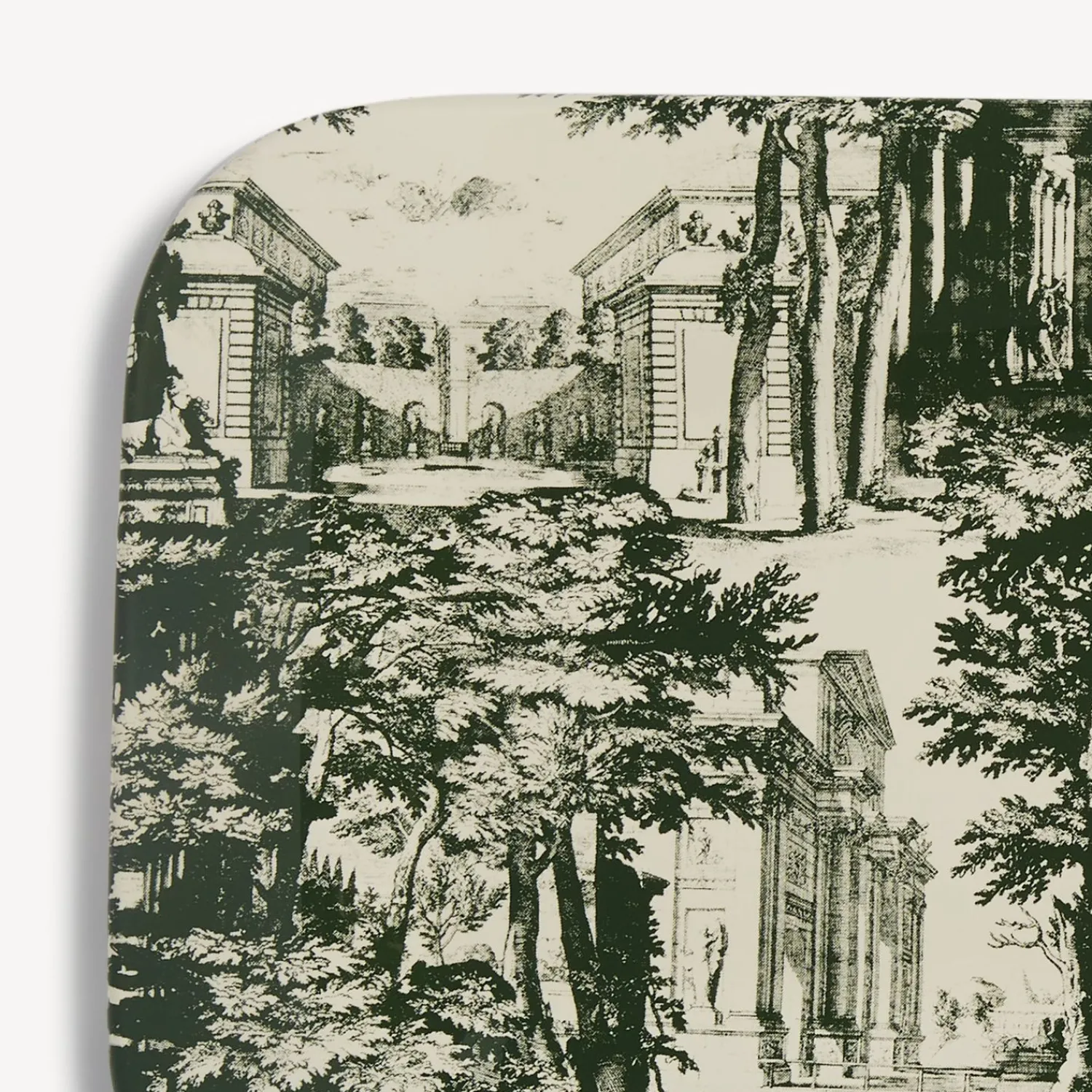Store Vassoio Giardino Settecentesco Vassoi E Pliants Decorativi