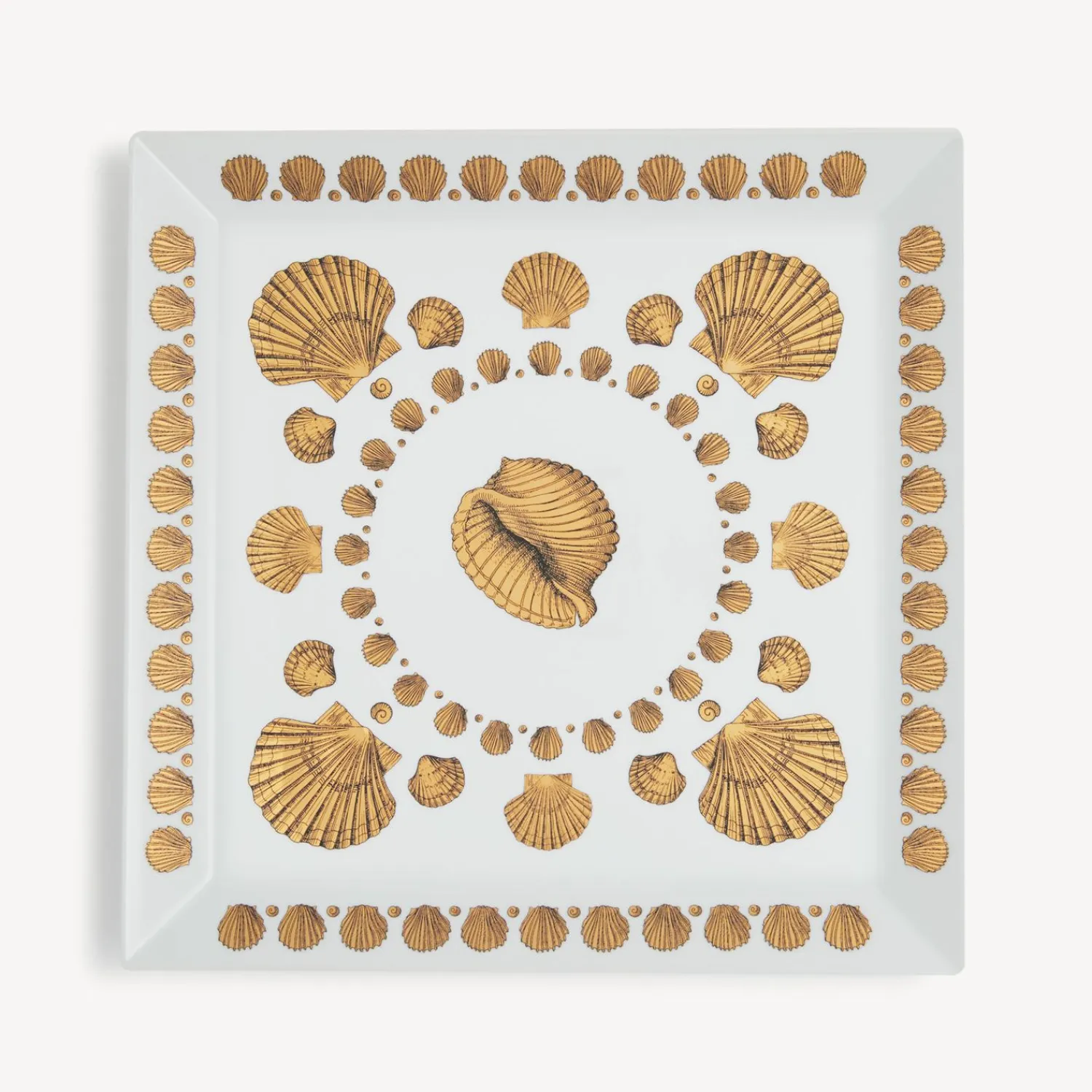 Cheap Vassoio Quadrato Giro Di Conchiglie Vassoi Decorativi