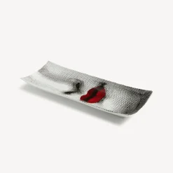 Cheap Vassoio Rettangolare Red Lips - Tema E Variazioni N.397 Vassoi Decorativi