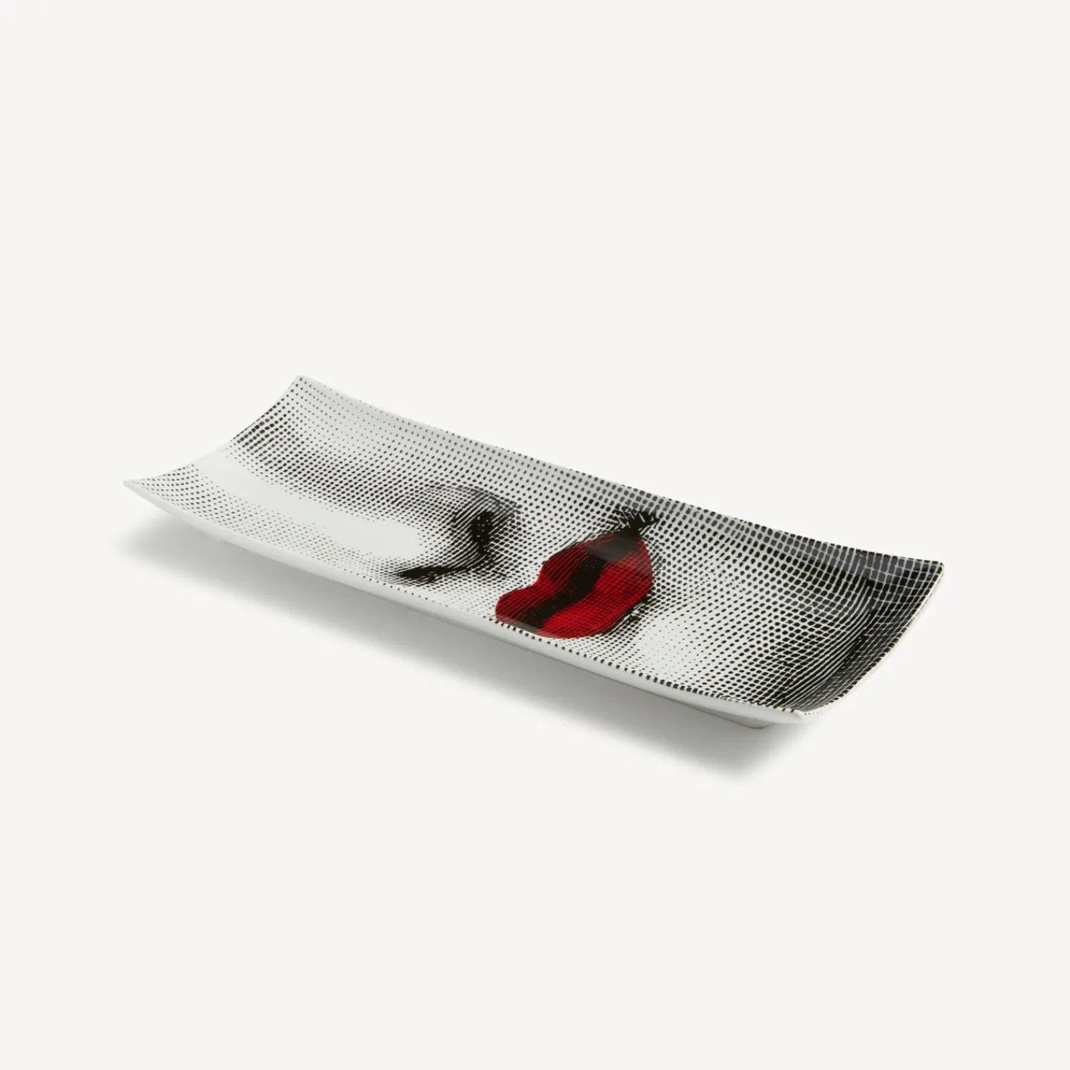 Cheap Vassoio Rettangolare Red Lips - Tema E Variazioni N.397 Vassoi Decorativi