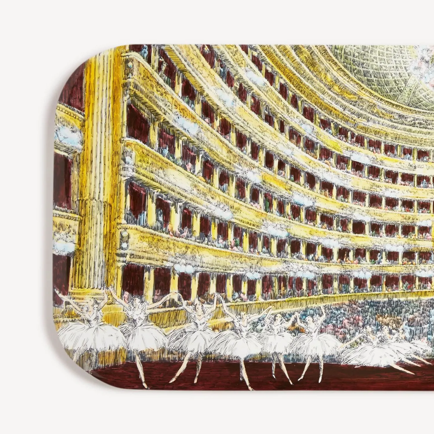 Cheap Vassoio Teatro Alla Scala Interno Vassoi E Pliants Decorativi